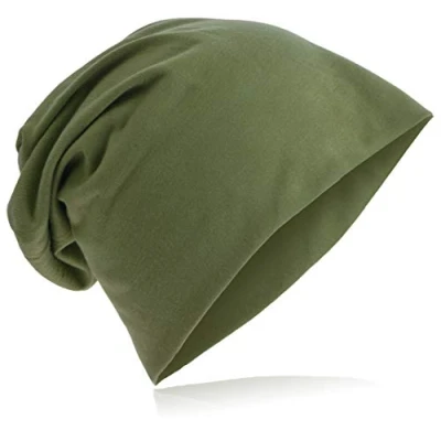 Abbildung von Jersey Slouch Beanie Long Mütze Unisex Unifarbe Herren Damen Trend