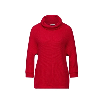 Abbildung von Street One Strickpullover, Damen, Größe: 40, Rot