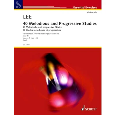 Abbildung von 40 Melodische und progressive Etüden: Nos. 1 22. Band 1. op. 31. Violoncello. (Essential Exercises, 1)