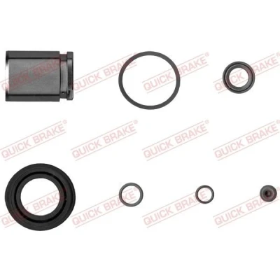 Abbildung von QUICK BRAKE 114 5014 Bremssattel Reparatursatz mit Kolben 38 AUDI: A6 C4 Saloon, A8 D2, 100 VOLKSWAGEN: Corrado, GOLF 2