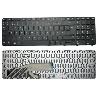 Abbildung von Original Laptop Tastatur Notebook Keyboard Ersatz Deutsch QWERTZ für HP Probook 450 G3, 455 470 650 G2, 655 G2 (Deutsches Tastaturlayout)
