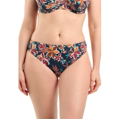 Abbildung von Sans Complexe Damen Staytation Badeanzug, tiefer Beinabschluss, Floral Print Blue, 44/46