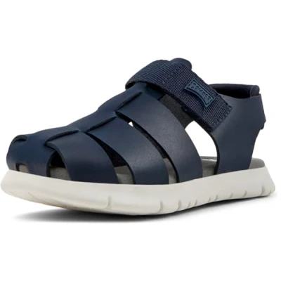 Abbildung von Camper Oruga Unisex Riemensandalette für Kinder, Größe: 26, Dark blue Schuhe