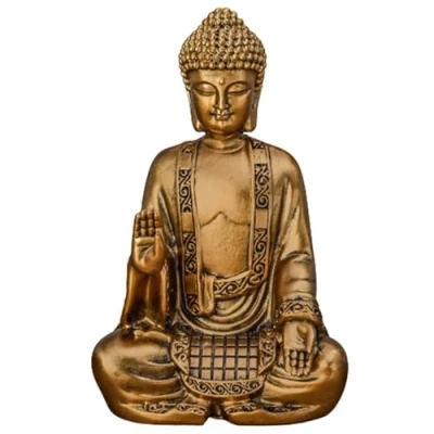 Abbildung von Zen Light SBM4 Bodhi Statue, Gold, 14cm Höhe