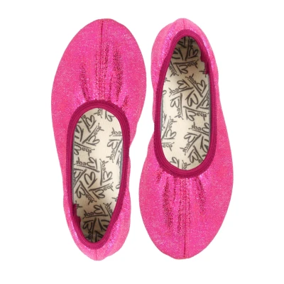 Abbildung von Beck Mädchen Basic Glitzer Gymnastikschuhe, Pink, 26 EU