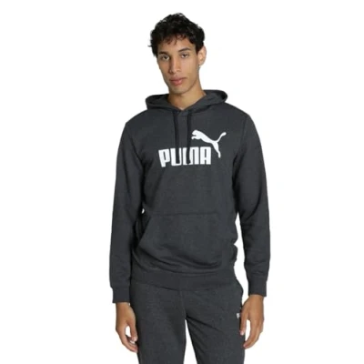 Abbildung von PUMA Herren ESS No. 1 Logo Hoodie TR Kapuzenpullis, Dark Gray Heather,