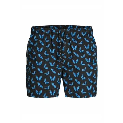 Abbildung von Jack &amp; Jones Stmaui SWIM Novelty Badeshorts, Herren, Größe: Small, Navy blazer