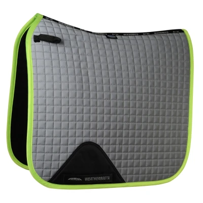 Abbildung von Weatherbeeta Schabracke Reflective Prime Dressur Silber/Gelb Warmblut