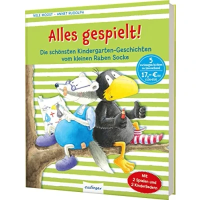 Abbildung von Der kleine Rabe Socke: Alles gespielt!: Die schönsten Kindergarten Geschichten vom kleinen Raben Socke