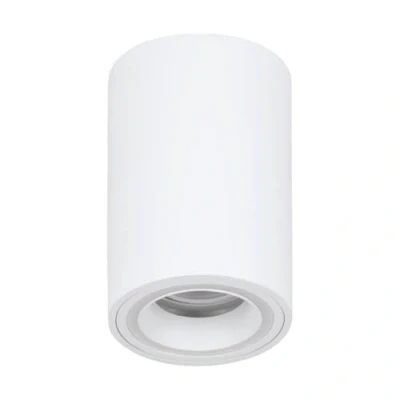 Abbildung von EGLO connect.z Smart Home LED Deckenleuchte Carosso Z, ZigBee, App und Sprachsteuerung Alexa, Lichtfarbe einstellbar (warmweiß kaltweiß), RGB, dimmbare Deckenlampe aus Metall in Weiß, Ø 8 cm