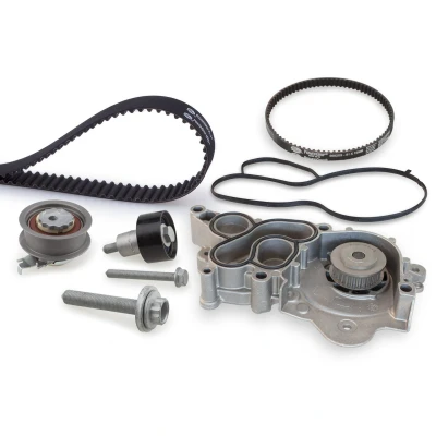 Abbildung von GATES KP15680XS 2 Wasserpumpe + Zahnriemensatz VOLKSWAGEN: Golf 7, Tiguan I, Passat B8 Variant, SEAT: Alhambra II, Ibiza 4, Leon ST Box Body / Estate