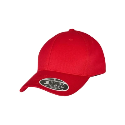 Abbildung von Flexfit Curved Visor Snapback Cap, Herren, Größe: One Size, Red