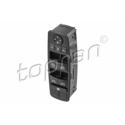 Abbildung von TOPRAN 408 757 Schalter, Fensterheber fahrerseitig MERCEDES BENZ: ML Class, GL