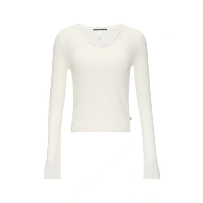 Abbildung von QS Strickpullover, Damen, Größe: Large, Creme