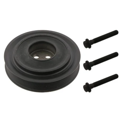 Abbildung von febi BILSTEIN 33679 Kurbelwellenriemenscheibe 7PK 168 6 mit Schrauben Plus FORD: Transit Mk6 Platform / Chassis, Van