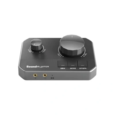 Abbildung von CREATIVE Sound Blaster G8 Hi Res Gaming USB DAC mit dualem Audiomixing und vollständig anpassbarer Acoustic Engine 10 Band Equalizer