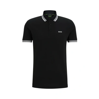 Abbildung von BOSS Paddy Poloshirt, Herren, Größe: 3XL, Black