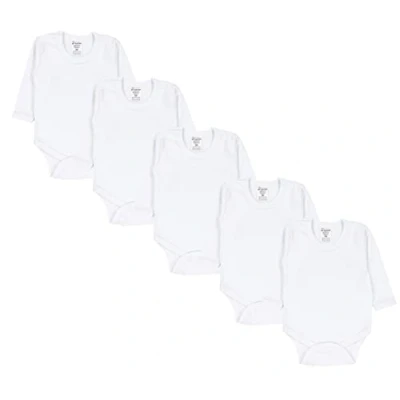 Abbildung von TupTam Jungen Baby Body Langarm Unifarben 5er Pack, Farbe: Farbenmix 5, Größe: 80