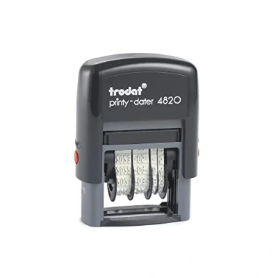 Abbildung von Trodat 4820 Gedrucktes Datum, ISO Variante 4 mm (schwarz) (Verpackung kann variieren)