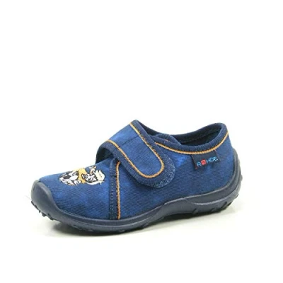 Abbildung von Rohde 2148 56 Boogy Jungen Schuhe Kinder Hausschuhe, Größe:32 EU, Farbe:Blau