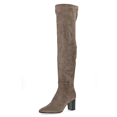 Abbildung von Caprice Overknees, Damen, Größe: 38, Taupe stretch Schuhe