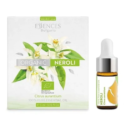 Abbildung von Essences Bulgaria Bio Neroli Ätherisches Öl 3ml Citrus aurantium 100% Naturrein Unverdünnt Therapeutischer Grad Aromatherapie Kosmetik Tierversuchsfrei Gentechnikfrei Vegan