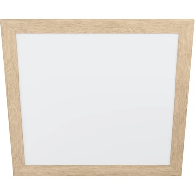 Abbildung von Eglo 99472 Deckenleuchte PIGLIONASSO braun L:64,5 B:64,5 H:5,5cm 4000K