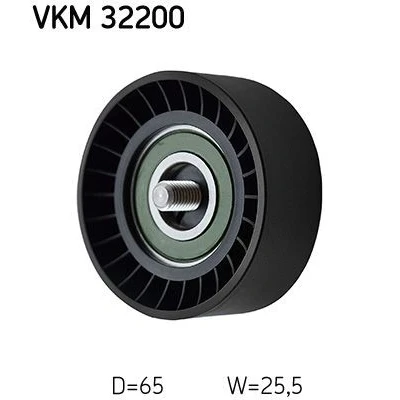 Abbildung von SKF VKM 32200 Umlenkrolle ALFA ROMEO: 159 Sportwagon, Saloon, FIAT: Freemont, Ducato III Van