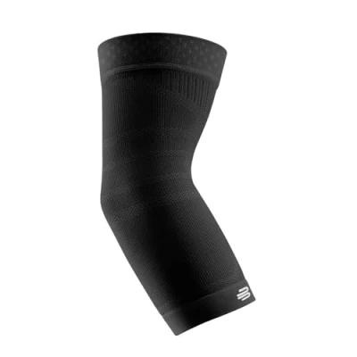 Abbildung von BAUERFEIND Ellenbogen Sleeve „Sports Compression Elbow Support“, 1 Unisex Ellenbogenbandage mit Kompression, Für Basketball, Leichtathletik und bei Ball Schlagsportarten, Rechts &amp; Links tragbar