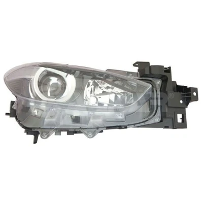 Abbildung von ALKAR 2750652 Scheinwerfer rechts H15, W5W, H11 mit Elektromotor MAZDA: 3 Hatchback
