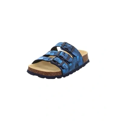 Abbildung von Superfit Fussbettpantoffel 1 800113 Hausschuh, BLAU/Mehrfarbig 8110, 34 EU