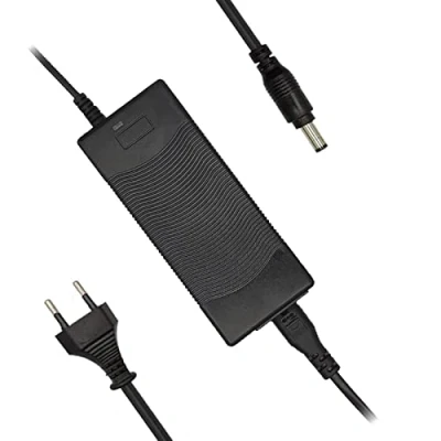 Abbildung von Scooter Corner 42V AC Netzteil Fahrrad Ladegerät für 36V Akku Elektroroller E Bike, dc5.5 mm2.5 mm Anschluss