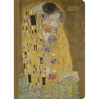 Abbildung von Alpha Edition Ladytimer Klimt 2025 Taschenkalender, 10x15,2cm, Kalender mit 192 Seiten, Notizmöglichkeiten nach jedem Tag, Wochenübersicht auf 2 Seiten und internationales Kalendarium