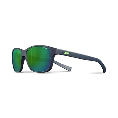 Abbildung von Julbo Sunglasses J 475 Powel 1112 Acetate Plastic Matt Blue Black with Green Mirror Effect
