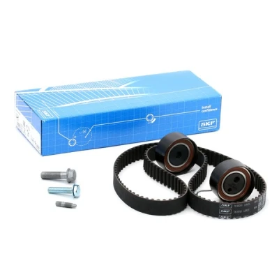 Abbildung von SKF VKMA 05700 Zahnriemensatz 129 mit abgerundetem Zahnprofil OPEL: Astra H Hatchback, GTC, G Caravan, HONDA: CIVIC 7 Hatchback