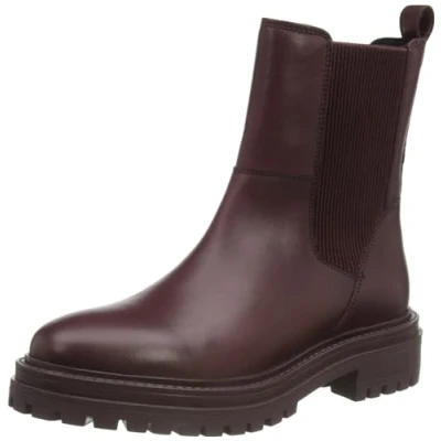 Abbildung von Geox Damen D IRIDEA Ankle Boot, Wine, 39 EU