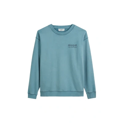 Abbildung von Marc O&#039;Polo Denim Sweatshirt, Herren, Größe: Large, Blue mirage