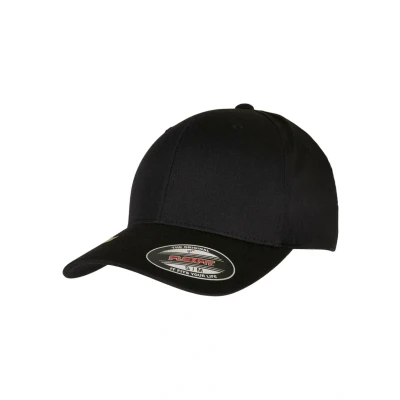 Abbildung von Flexfit Unisex Recycled Polyester Cap Baseballkappe, Black, S/M