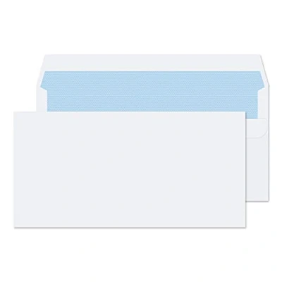 Abbildung von Blake Everyday 7772 Briefumschläge Selbstklebend Weiß DL 110 x 220 mm 100g/m² 500 Stück