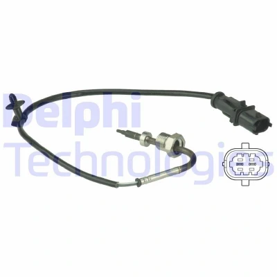 Abbildung von DELPHI TS30028 Sensor, Abgastemperatur OPEL: Mokka / X, Astra J Sports Tourer
