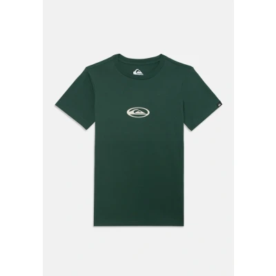 Abbildung von Quiksilver Welcome ALL Youth Unisex Tshirt print für Kinder, Größe: 140, Trekking green