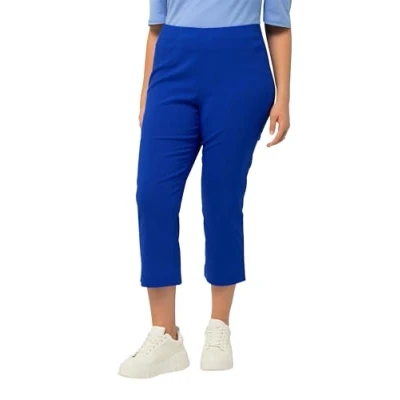 Abbildung von Ulla Popken Stoffhose, Damen, Größe: 42, Blue