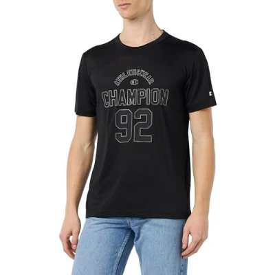 Abbildung von Champion Crewneck Modern Basket Tshirt print, Herren, Größe: 40, Black
