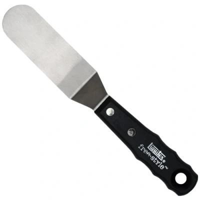 Abbildung von Liquitex 109903 Professional Malmesser mit einer gebürsteten rostfreien Metallklinge für Acrylfarben oder Ölfarben XXL Nr.03