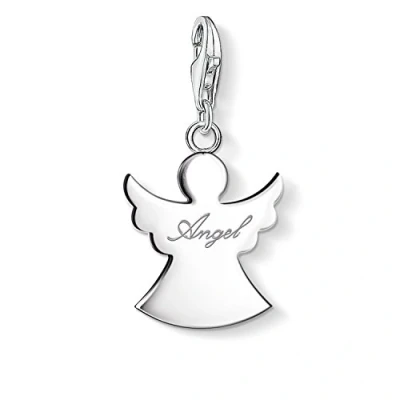 Abbildung von Thomas Sabo Damen Charm Anhänger Schutzengel Club 925 Sterling Silber 0871 001 12