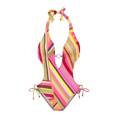 Abbildung von Bruno Banani Monokini Trisha Badeanzug, Damen, Größe: 36xC/D, Orange