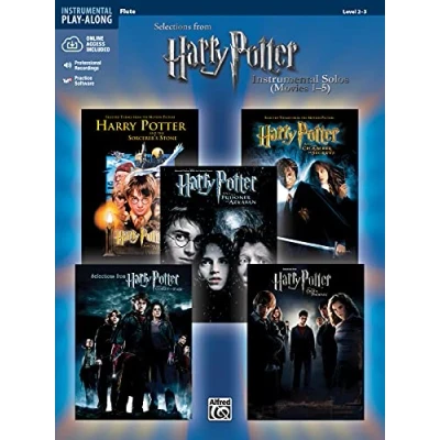 Abbildung von Harry Potter Movies 1 5, for Flute (Harry Instrumental Solos (Movies 5): Level 2 3) , mit Audio Download: (incl. CD)