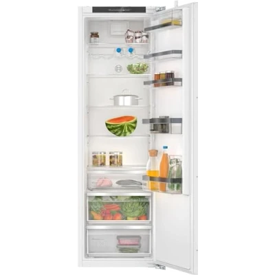 Abbildung von Bosch KIR81ADD0, Serie 6, Einbau Kühlschrank, 177,5 x 56 cm Nische, 310 L, Made in Germany, MultiBox XXL für Lagerung von Obst und Gemüse, längere Frische mit VitaFresh 0º, Flaschenablage, sehr leise