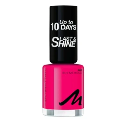 Abbildung von Manhattan Last und Shine Nagellack, Nr.540 Buy Me Roses, 1er Pack (1 X 8 ml)