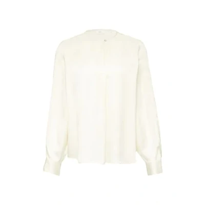 Abbildung von s.Oliver Black Label Langarm Bluse, Damen, Größe: 32, Natur